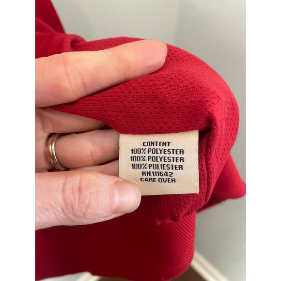 Vintage 90's Coogie Australia Red Full Zip Track Jacket 69 Men's size XXXL - Picture 10 of 13